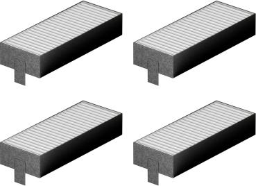 Gaggenau CA084010 - Akustikfilter, 194 mm, 4-teilig